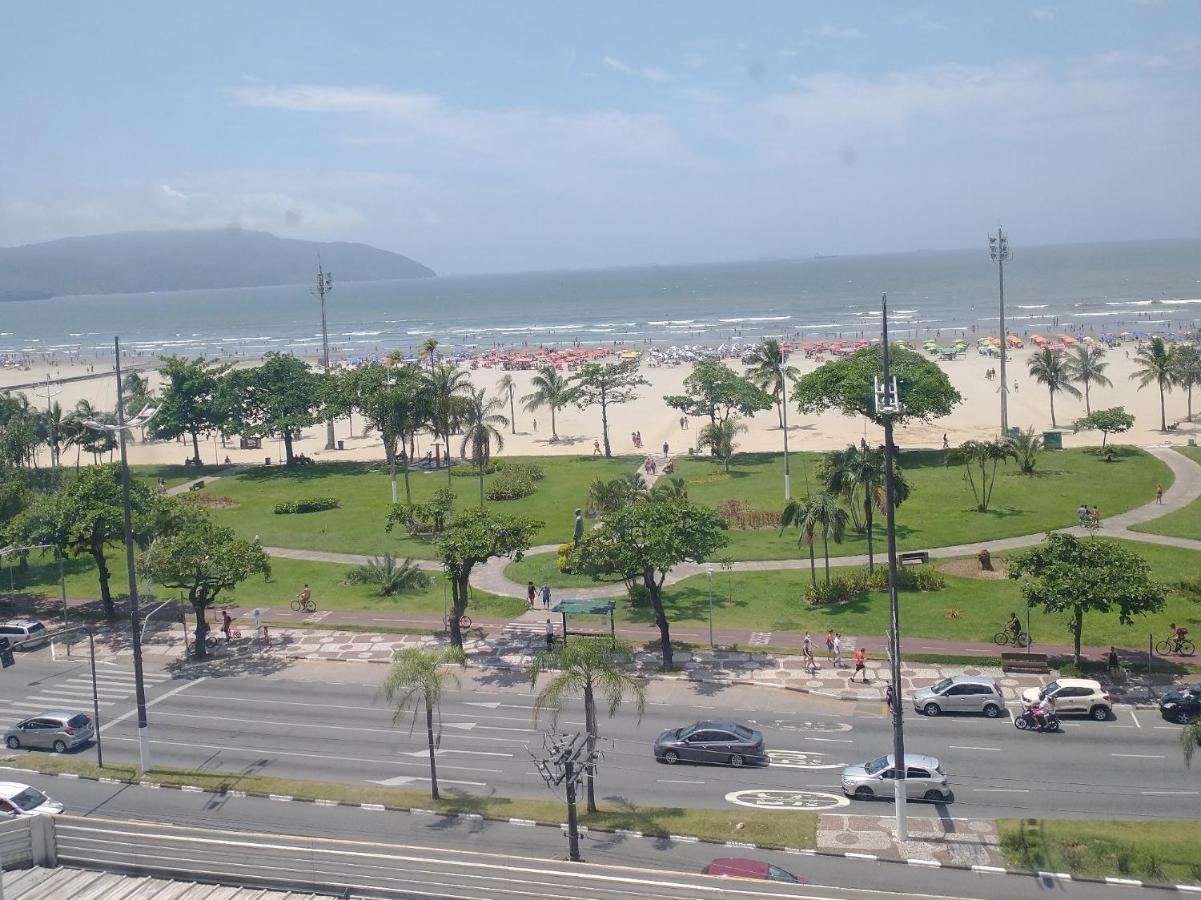 Apto Em Santos, Condominio Frente Ao Mar, Garagem, Internet 250Mb, Wifi E Netflix Gratis, Smart Tv, 1 Dorm Santos  Bagian luar foto