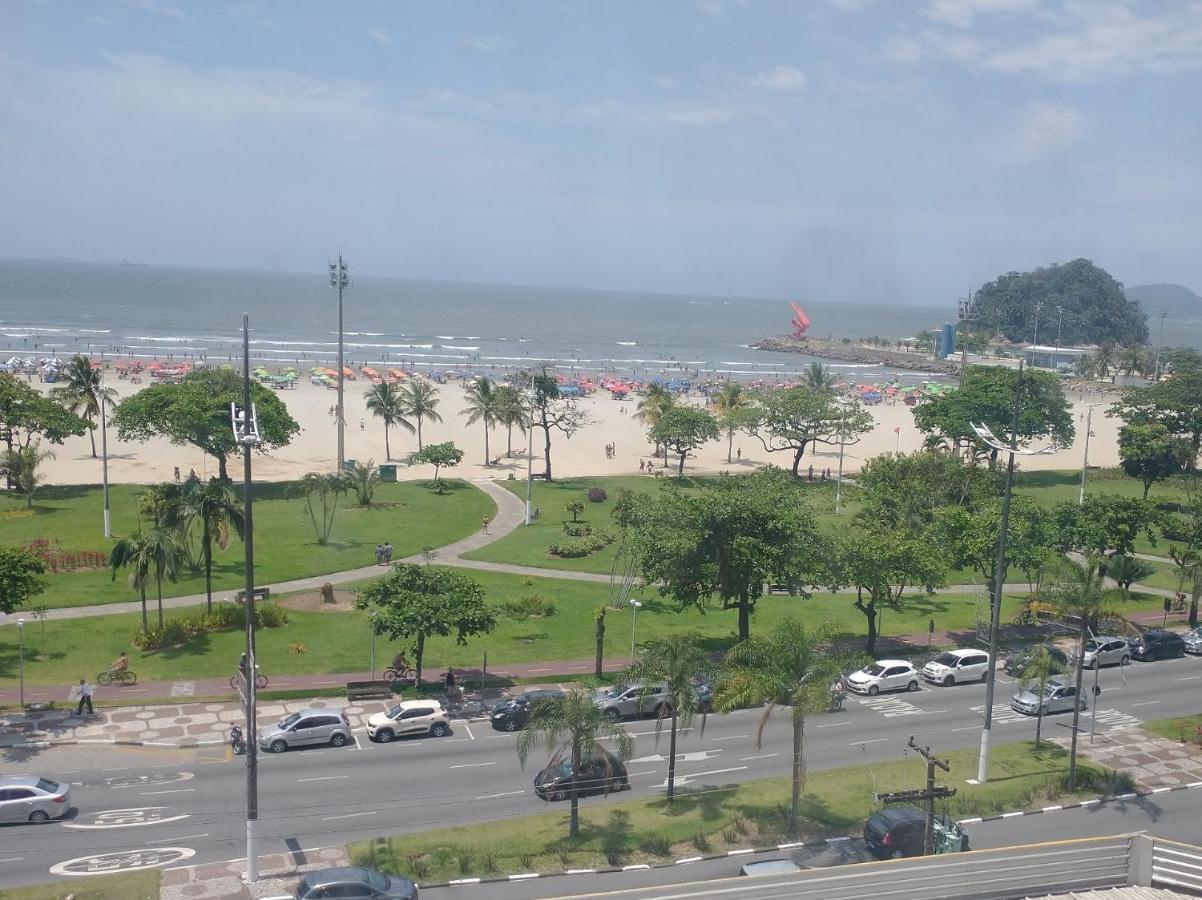 Apto Em Santos, Condominio Frente Ao Mar, Garagem, Internet 250Mb, Wifi E Netflix Gratis, Smart Tv, 1 Dorm Santos  Bagian luar foto