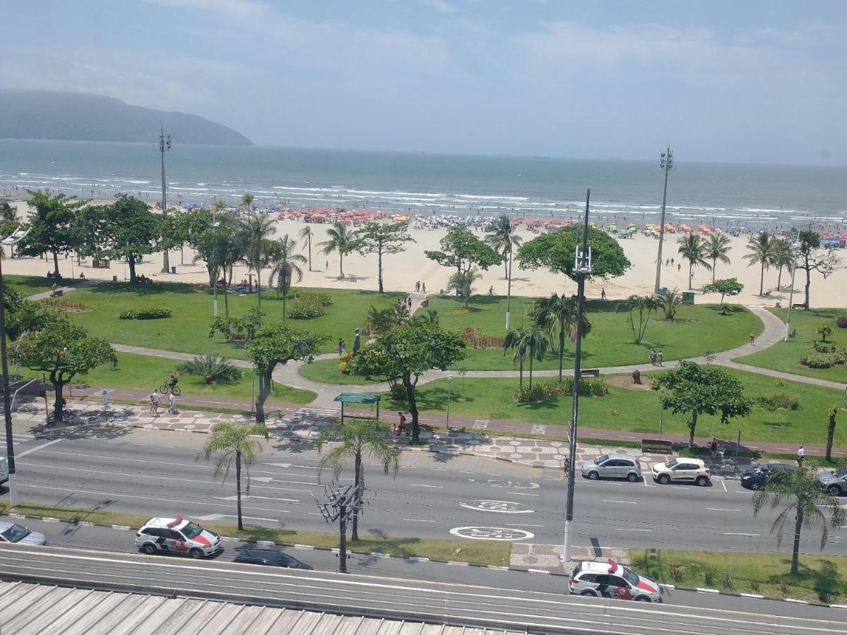 Apto Em Santos, Condominio Frente Ao Mar, Garagem, Internet 250Mb, Wifi E Netflix Gratis, Smart Tv, 1 Dorm Santos  Bagian luar foto